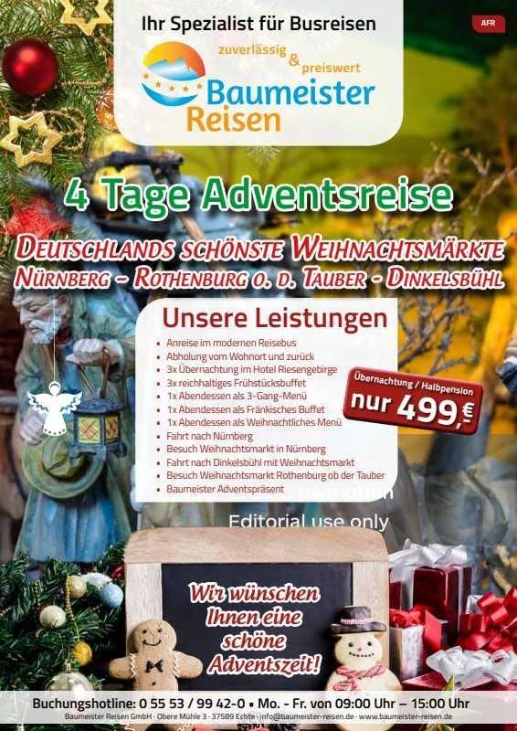 Deutschlands schönste Weihnachtsmärkte