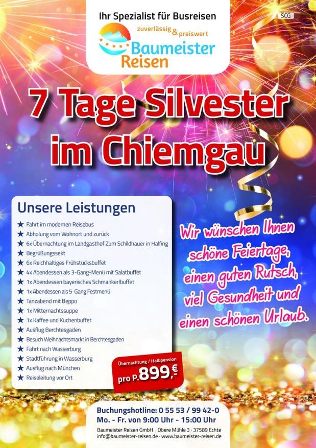 Silvester im Chiemgau
