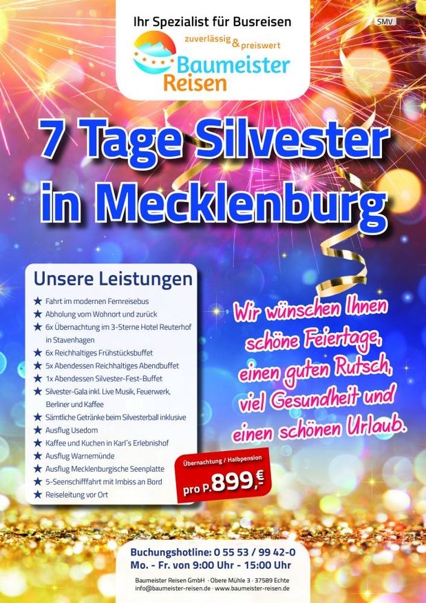 Silvester in Mecklenburg