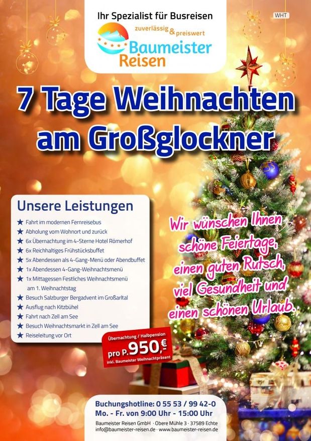 Weihnachten am Großglockner