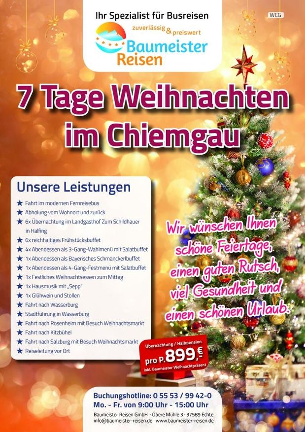 Weihnachten im Chiemgau