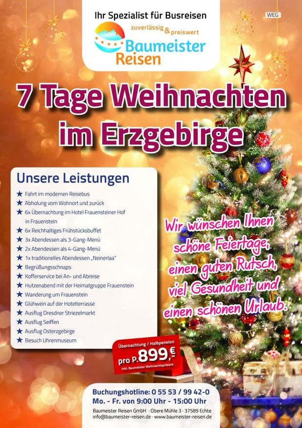 Weihnachten im Erzgebirge