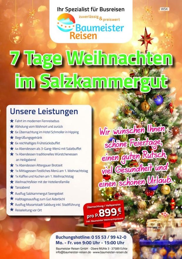 Weihnachten im Salzkammergut